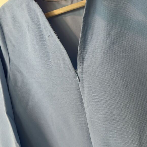 TUCKERNUCK Pomander Place Black Daphne Dress S (powder blue/orange) - Picture 7 of 9